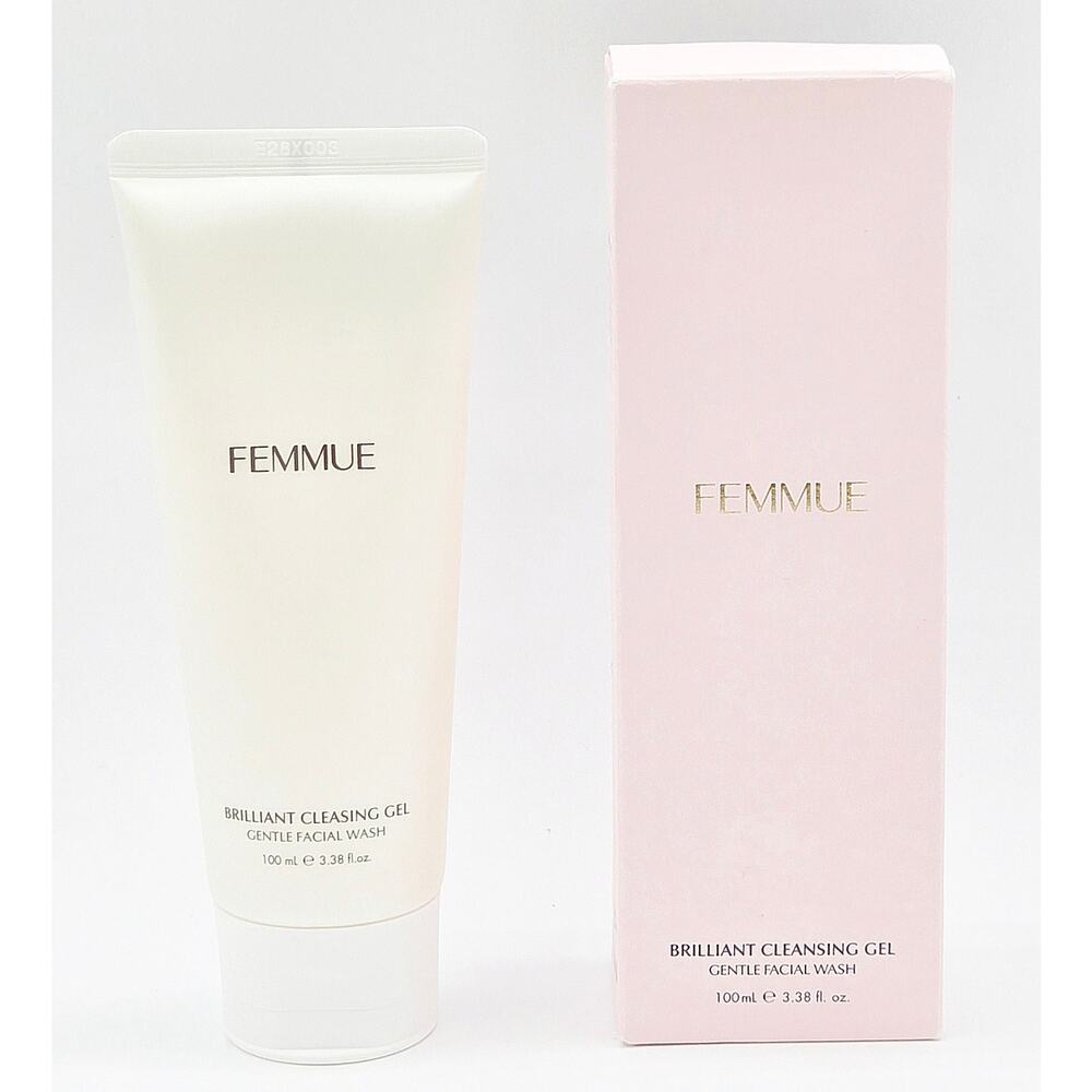 Femmue Brilliant Cleansing Gel Gentile Facial Wash 3.38 fl oz